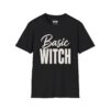 Basic Witch Halloween T-Shirt in Black
