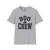 Boo Crew Halloween T-Shirt in Sport Grey