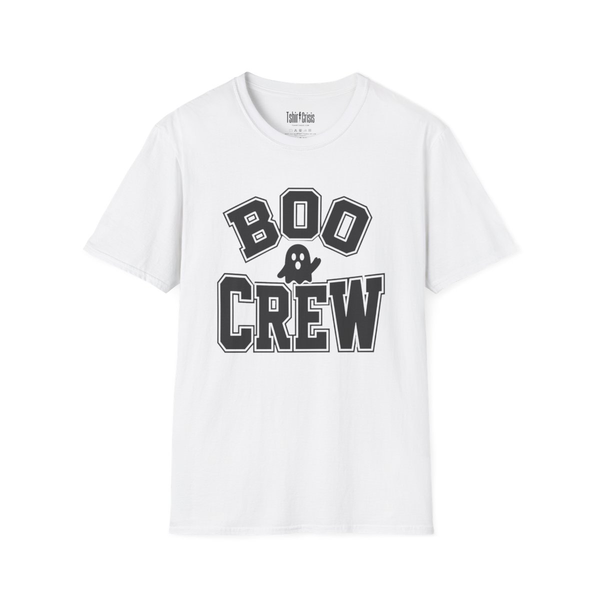 Boo Crew Halloween T-Shirt in White