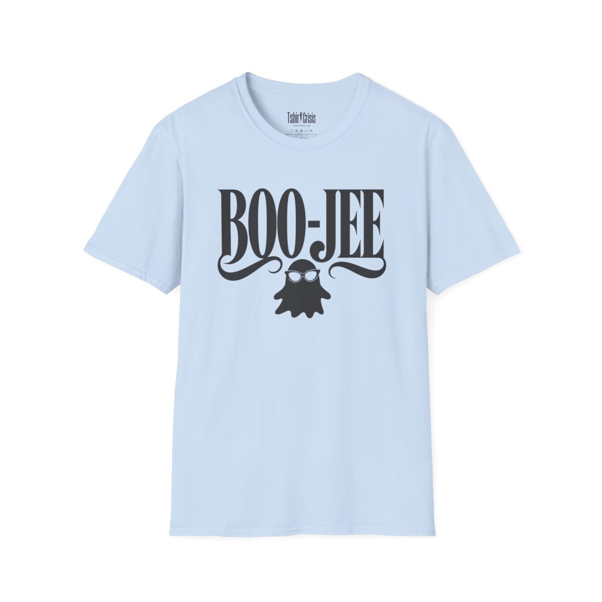 Boo-jee Halloween T-Shirt in Light Blue