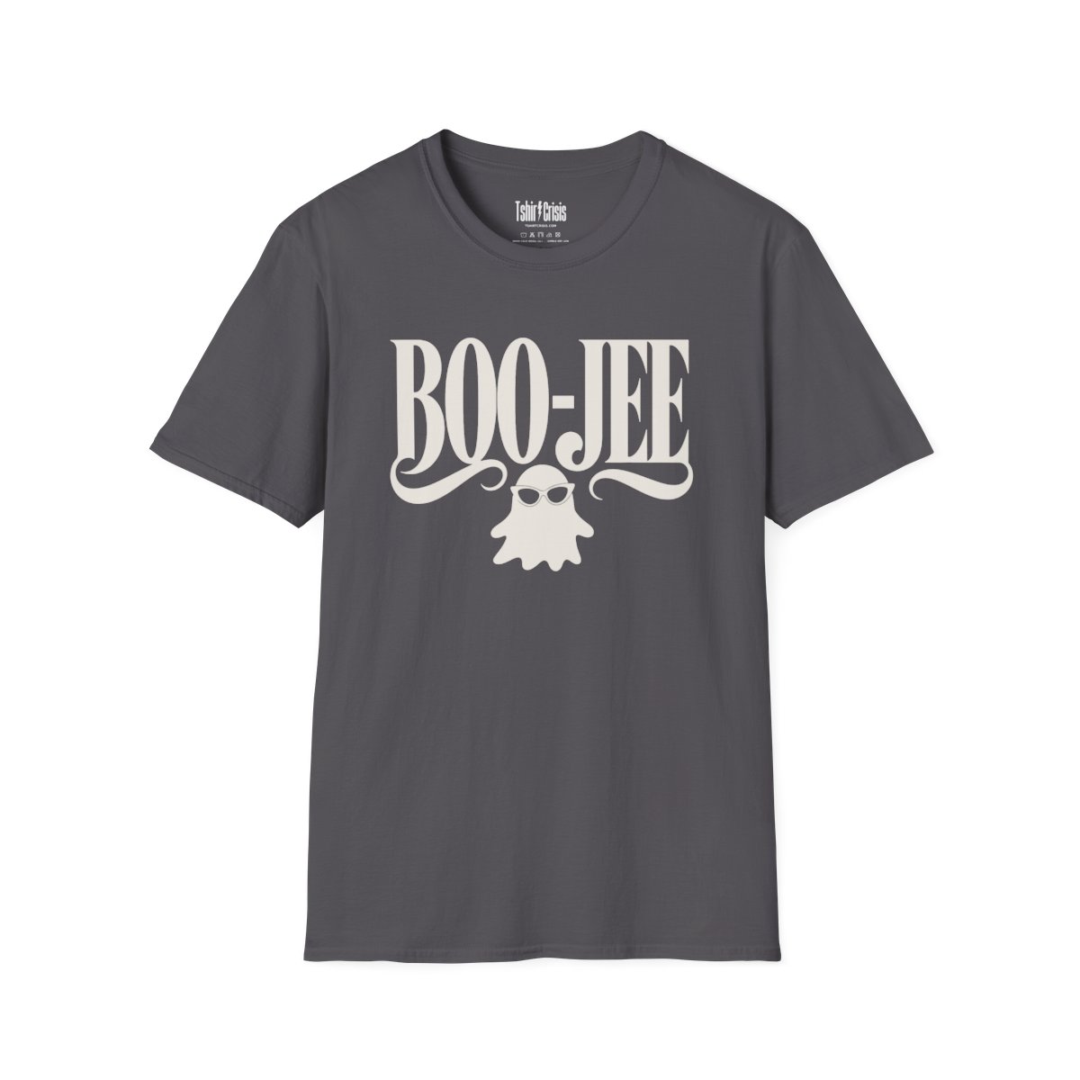 Boo-jee Halloween T-Shirt in Charcoal