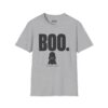 Boo. Now Leave Me Alone Halloween T-Shirt in Sport Grey