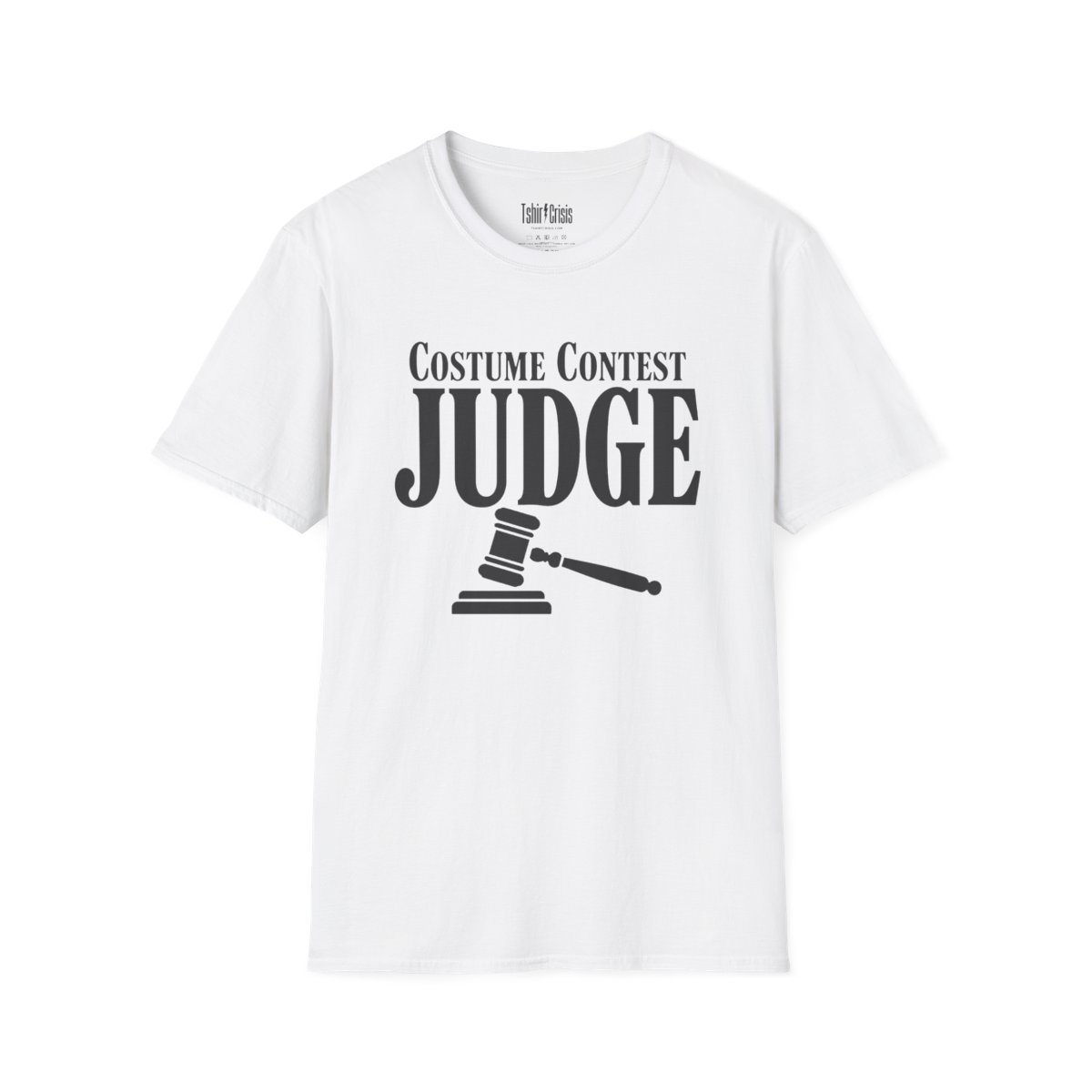 Costume Contest Judge Halloween T-Shirt in White