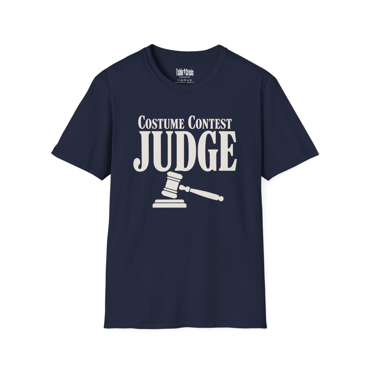 Costume Contest Judge Halloween T-Shirt in Navy