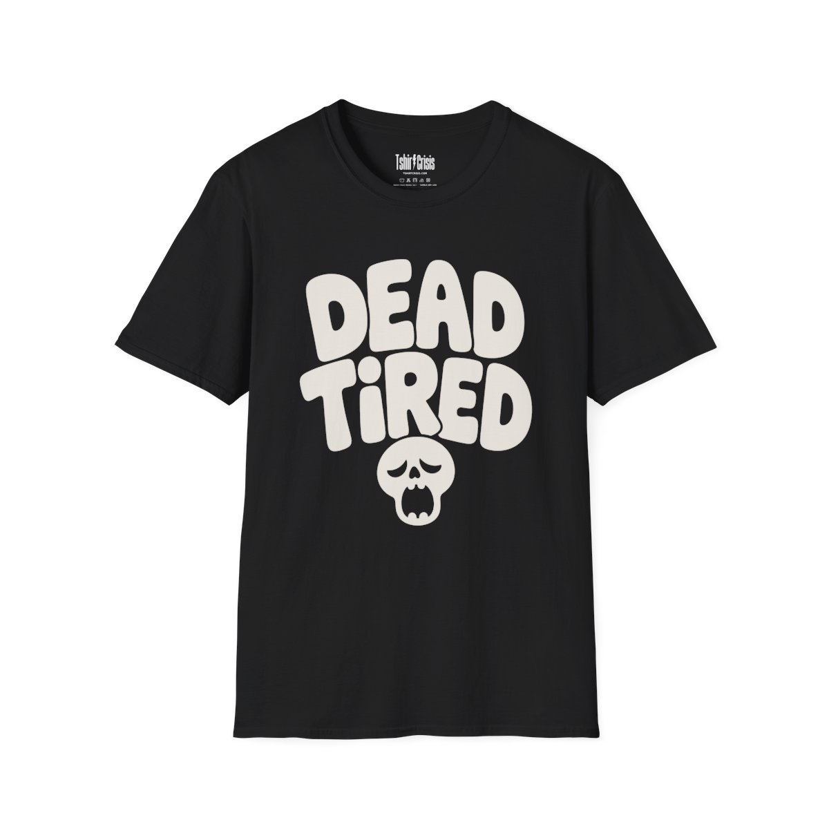 Dead Tired Halloween T-Shirt in Black