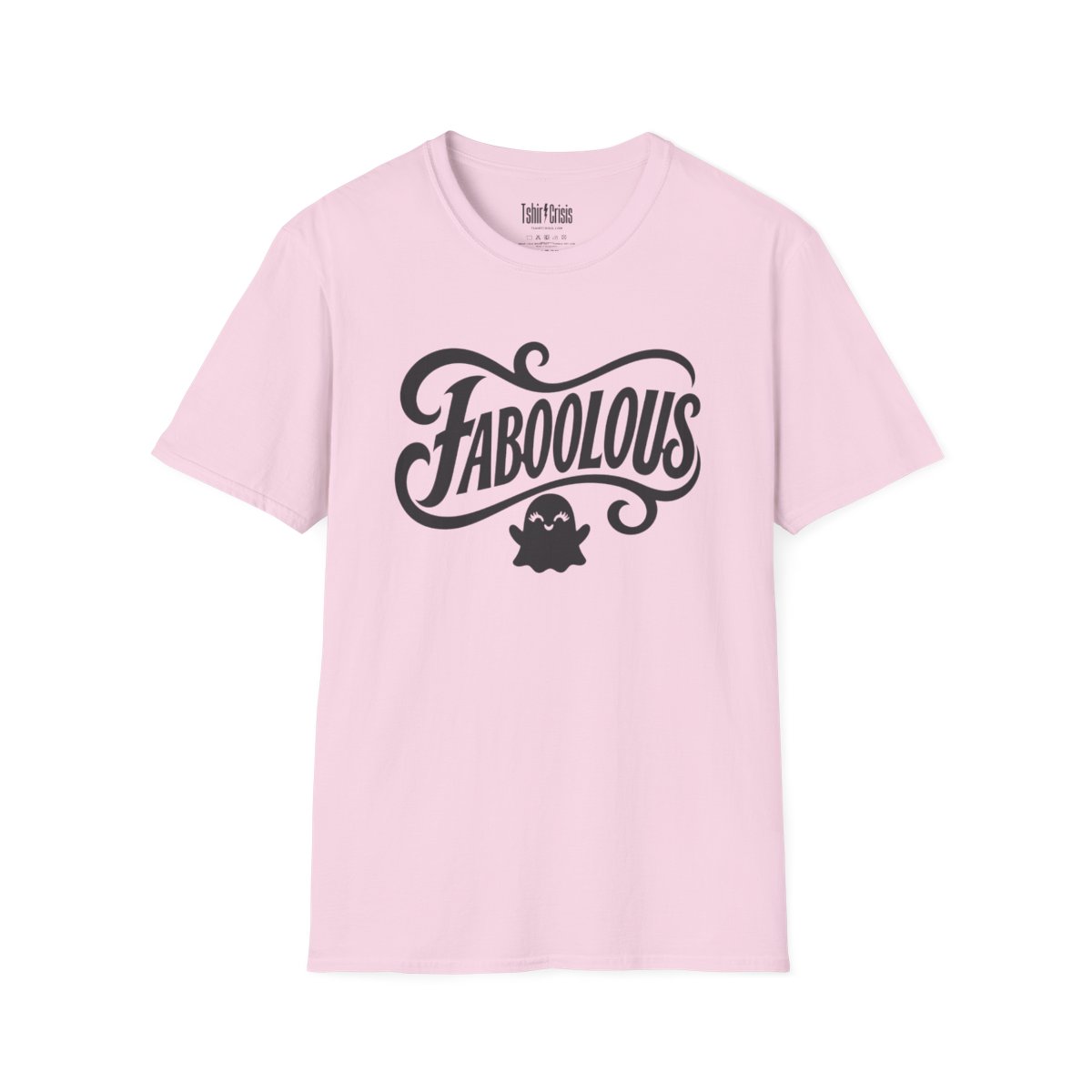 Faboolous Halloween T-Shirt in Light Pink