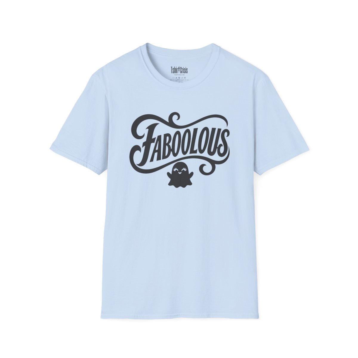 Faboolous Halloween T-Shirt in Light Blue
