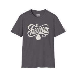 Faboolous Halloween T-Shirt in Charcoal