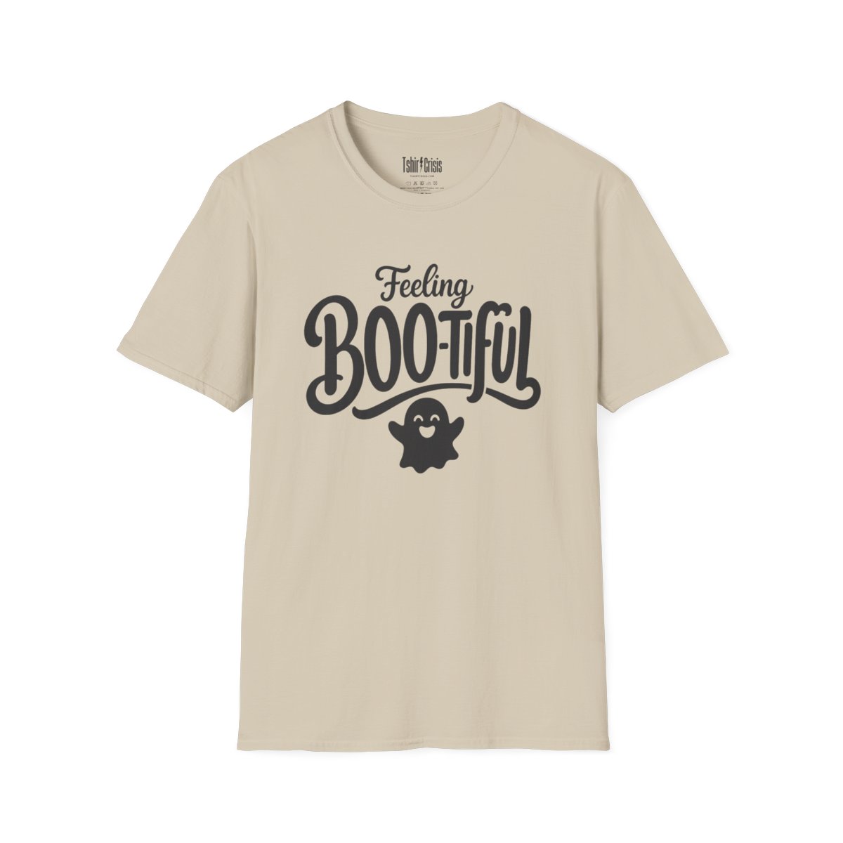 Feeling Boo-tiful Halloween T-Shirt in Sand
