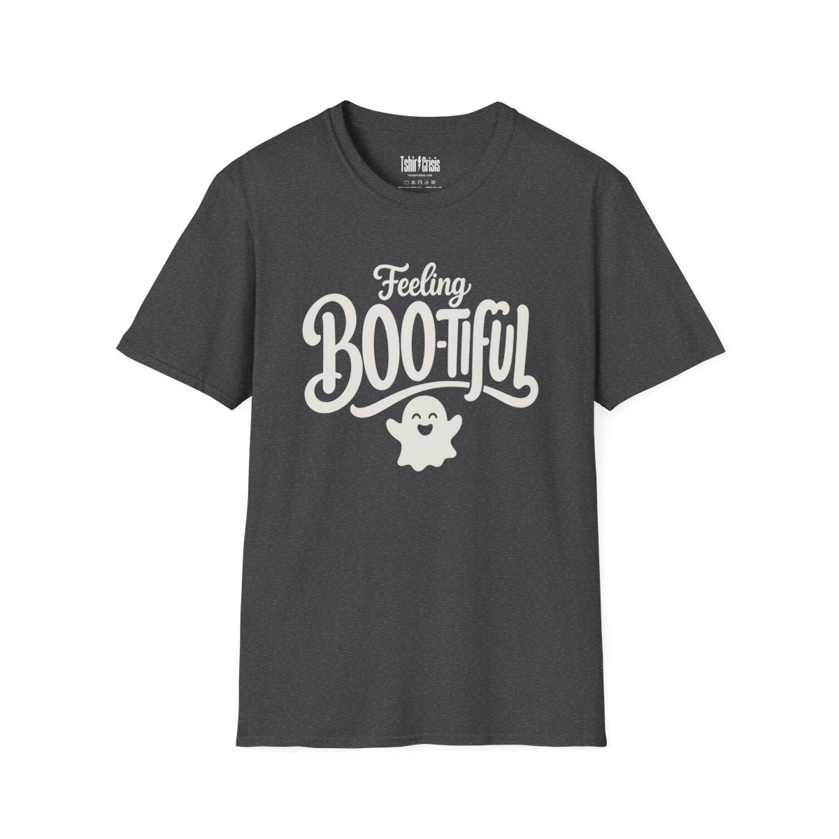 Feeling Boo-tiful Halloween T-Shirt in Dark Heather