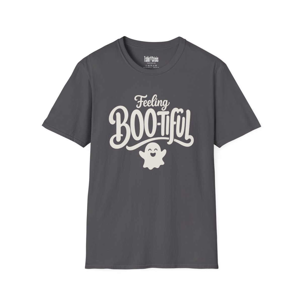 Feeling Boo-tiful Halloween T-Shirt in Charcoal