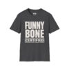 Funny Bone Certified Halloween T-Shirt in Dark Heather