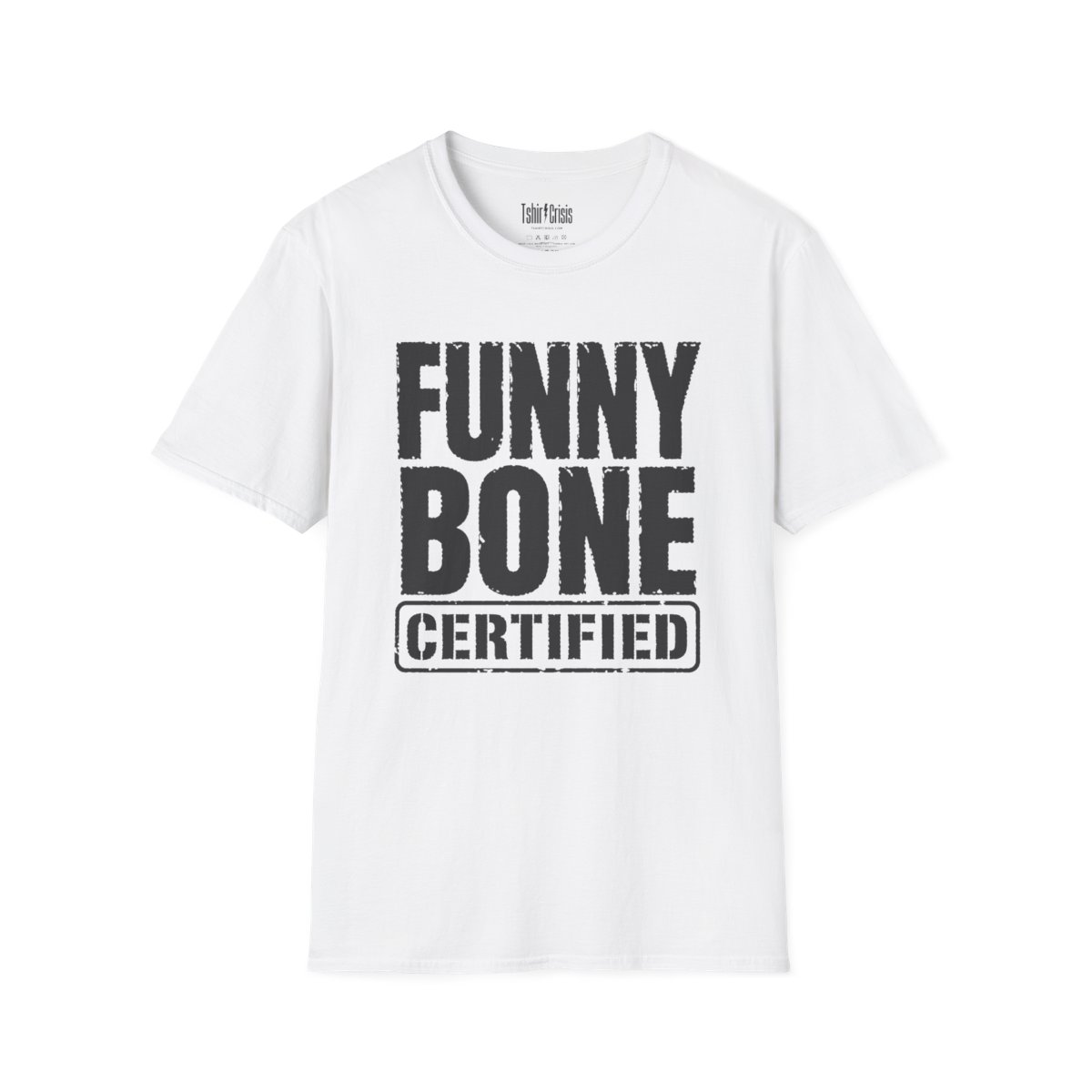 Funny Bone Certified Halloween T-Shirt in White
