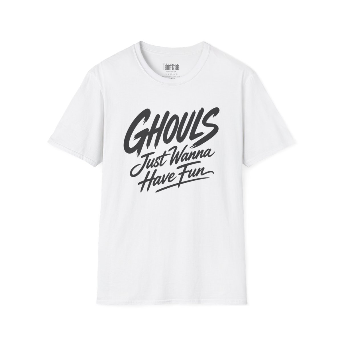 Ghouls Just Wanna Have Fun Halloween T-Shirt in White