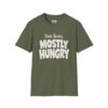 Kinda Spooky, Mostly Hungry Halloween T-Shirt in Military Green