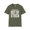 My Costume Is Out of Stock Halloween T-Shirt in Military Green
