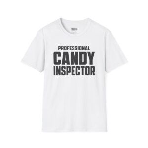 Professional Candy Inspector Halloween T-Shirt in White