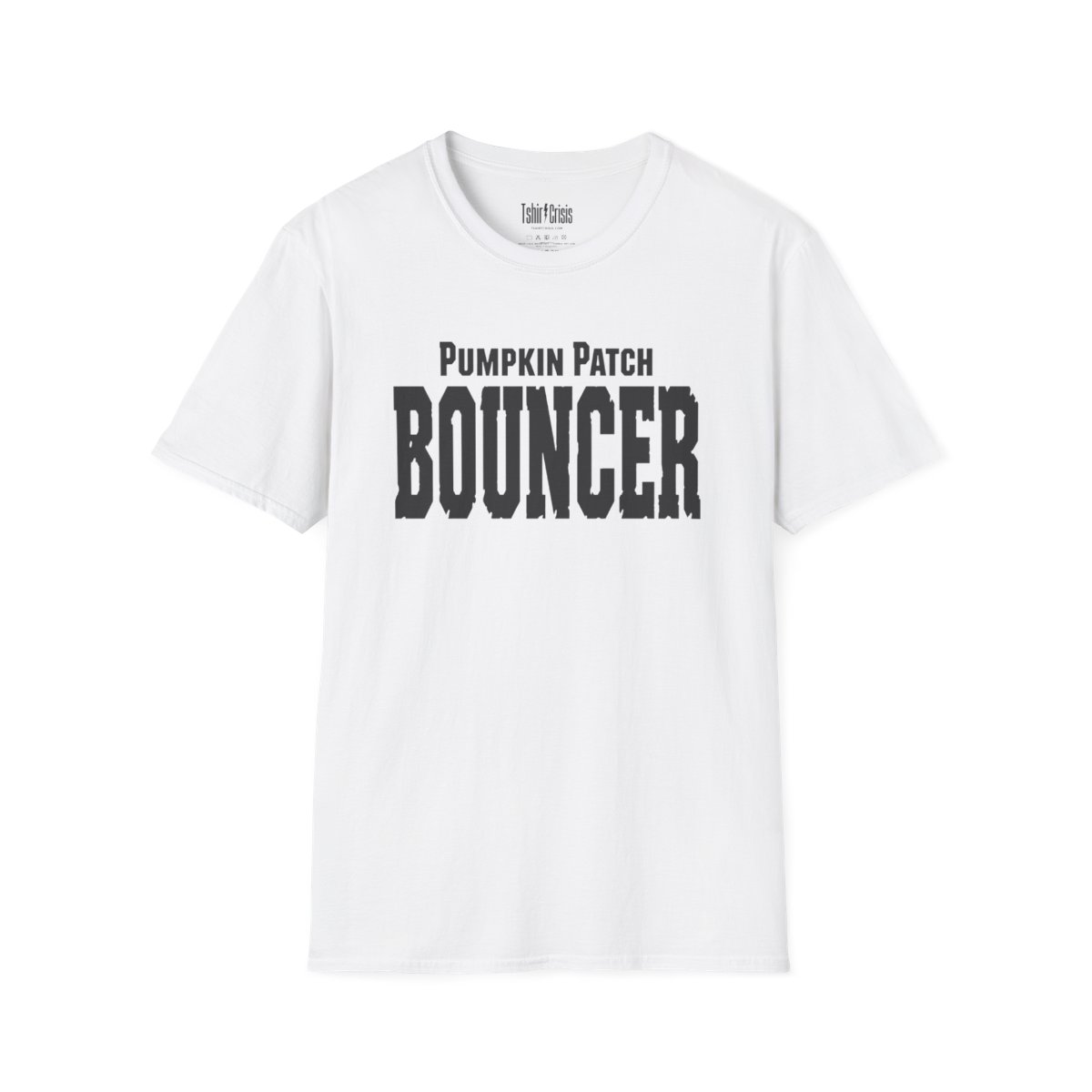 Pumpkin Patch Bouncer Halloween T-Shirt in White