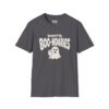 Respect My Boo-ndaries Halloween T-Shirt in Charcoal