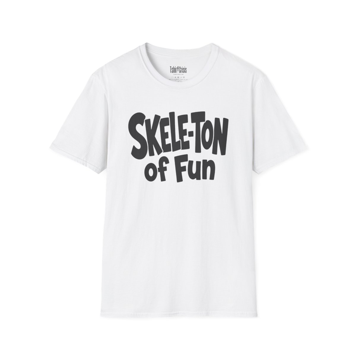 Skele-Ton of Fun Halloween T-Shirt in White