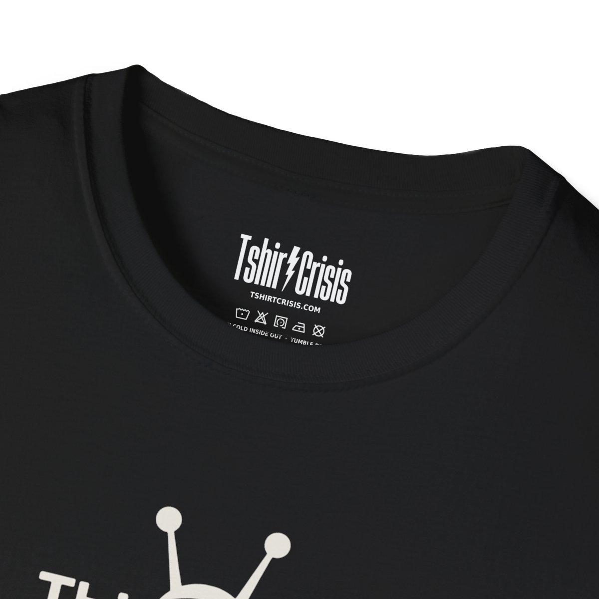This Is My Human Costume Halloween T-Shirt in Black, branded inside neck label