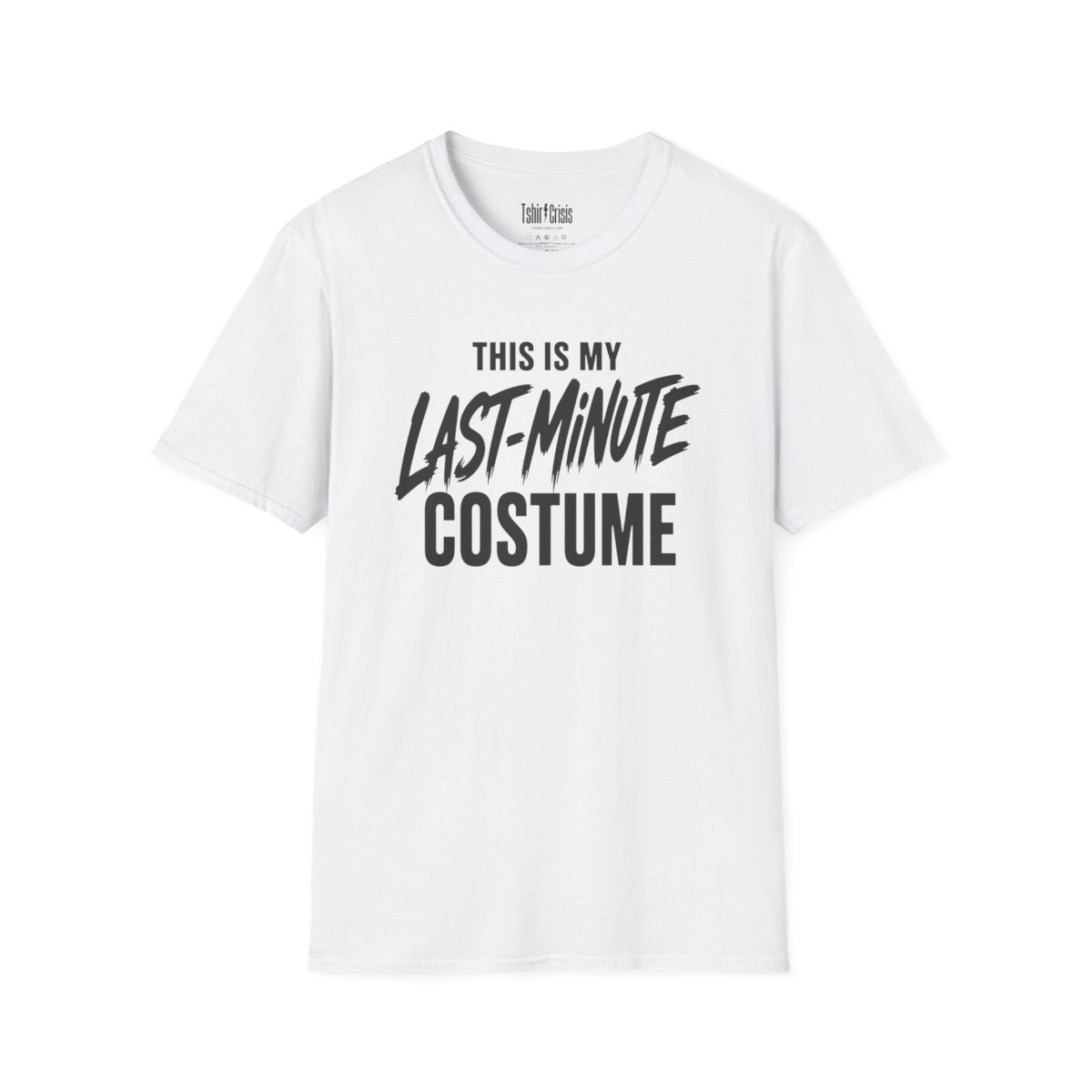 This Is My Last-Minute Costume Halloween T-Shirt in White