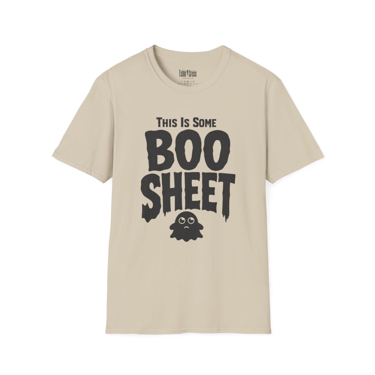 This Is Some Boo Sheet Halloween T-Shirt in Sand