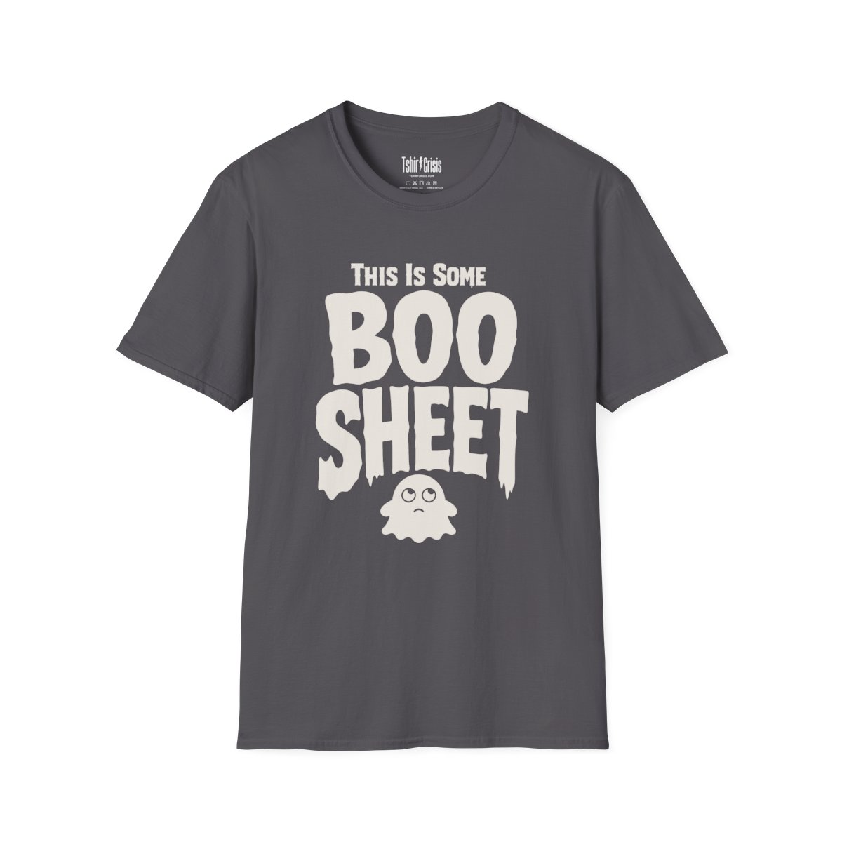 This Is Some Boo Sheet Halloween T-Shirt in Charcoal