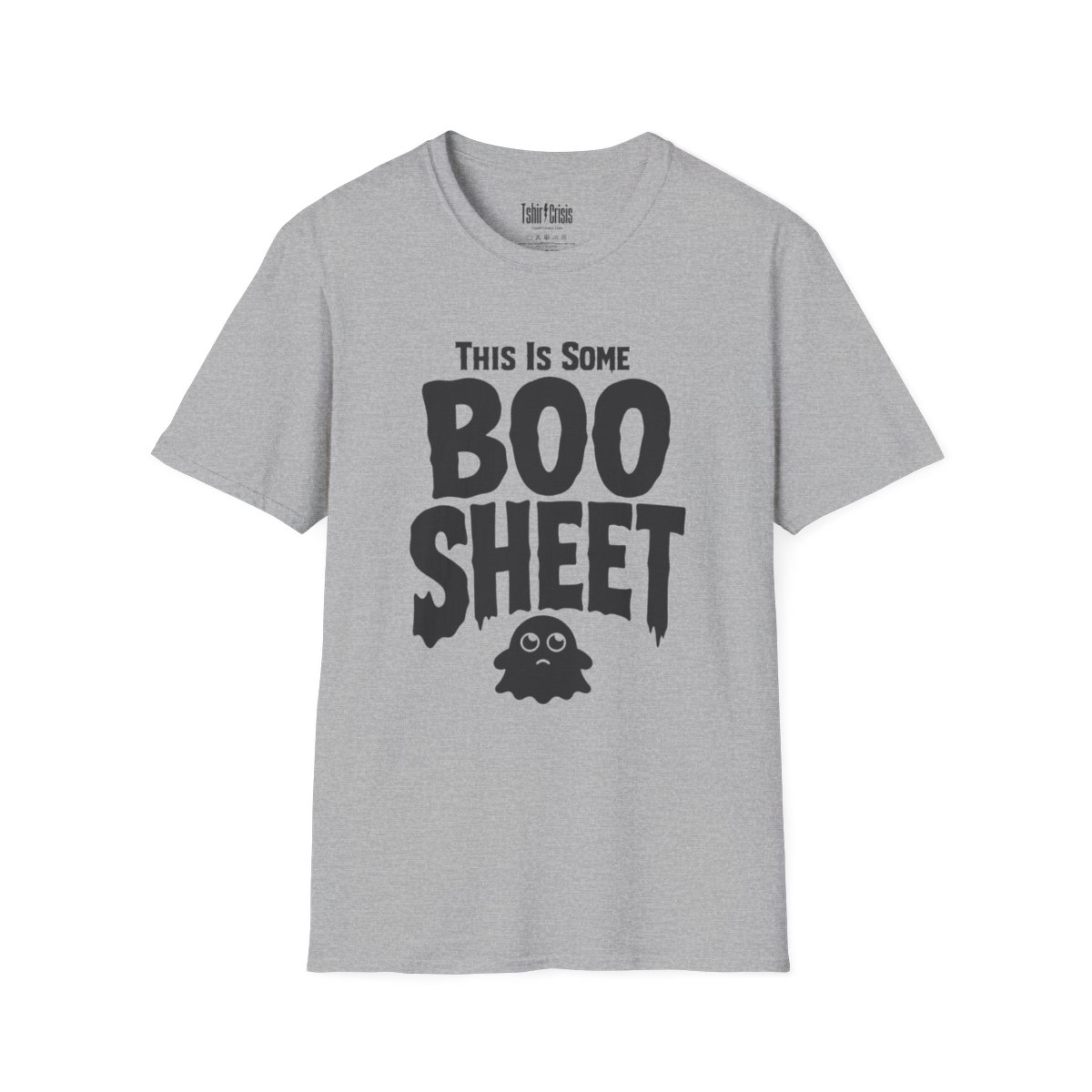 This Is Some Boo Sheet Halloween T-Shirt in Sport Grey