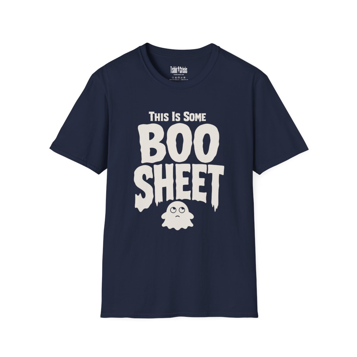 This Is Some Boo Sheet Halloween T-Shirt in Navy