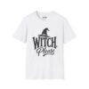 Witch, Please Halloween T-Shirt in White