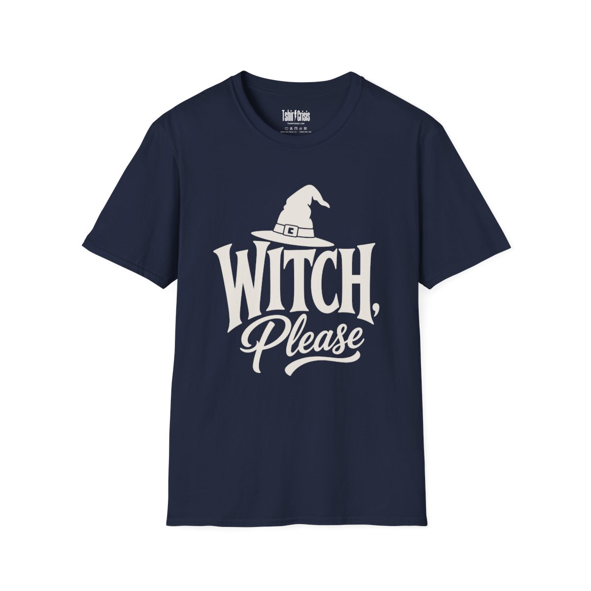 Witch, Please Halloween T-Shirt in Navy