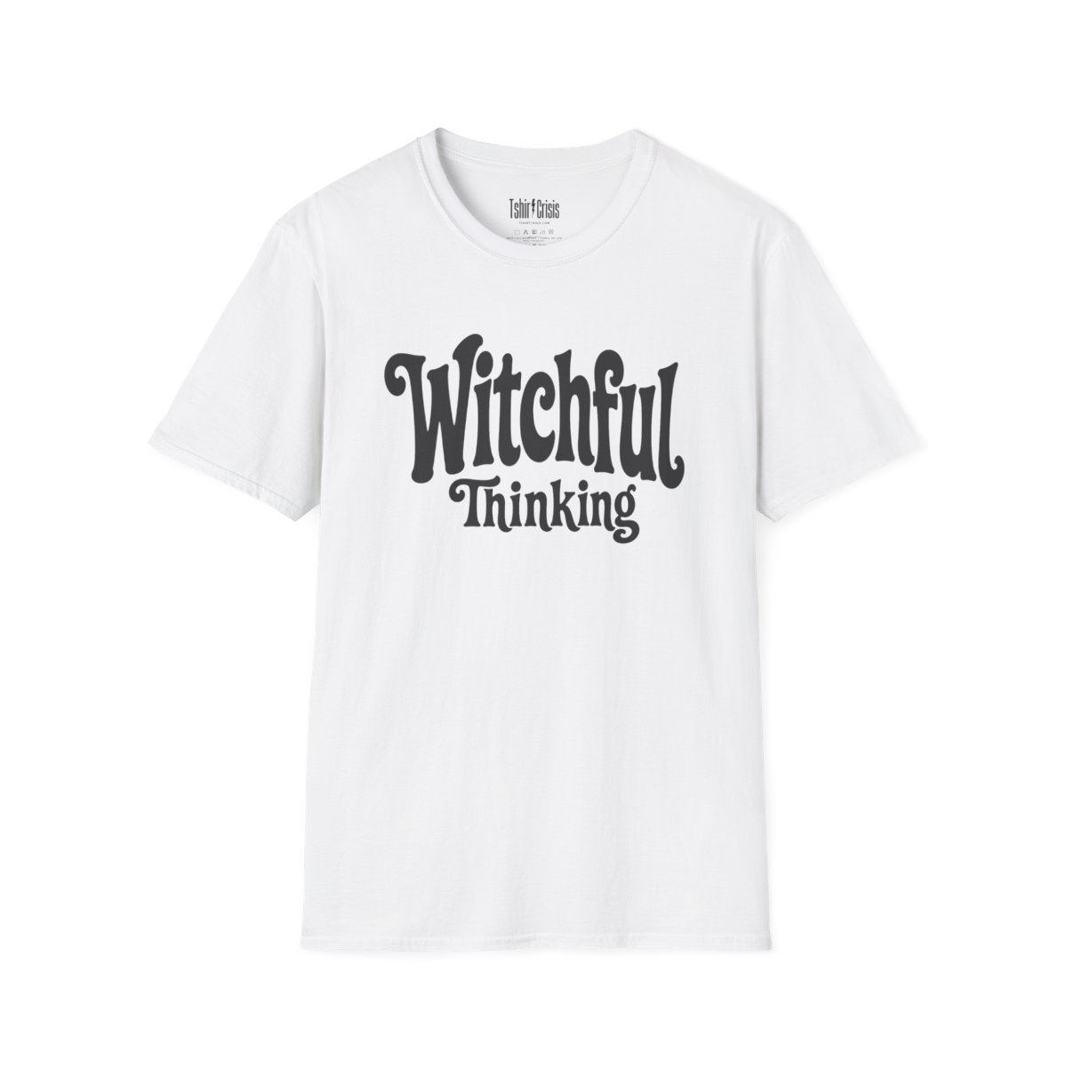 Witchful Thinking Halloween T-Shirt in White